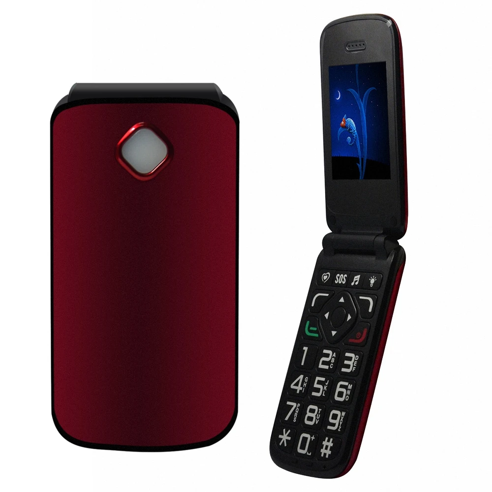 Vkworld diamond Z2 2.4 ''флип телефон открыл fm MP3 Dual SIM телефона большая клавиатура