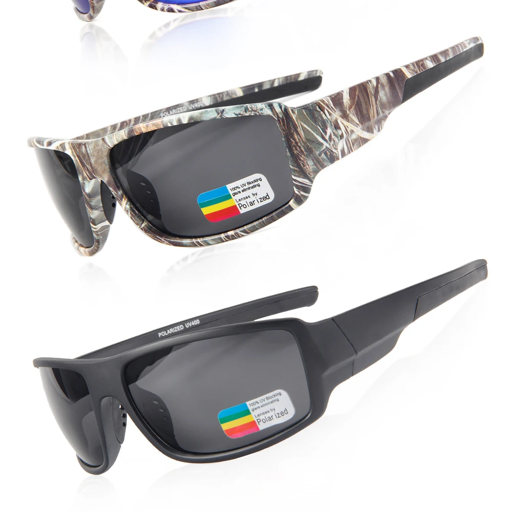 Queshark камуфляжные солнцезащитные очки для рыбалки Uv400 велосипедные очки для вождения камуфляжные походные кемпинговые очки спортивные поляризованные очки для рыбалки Eyewea