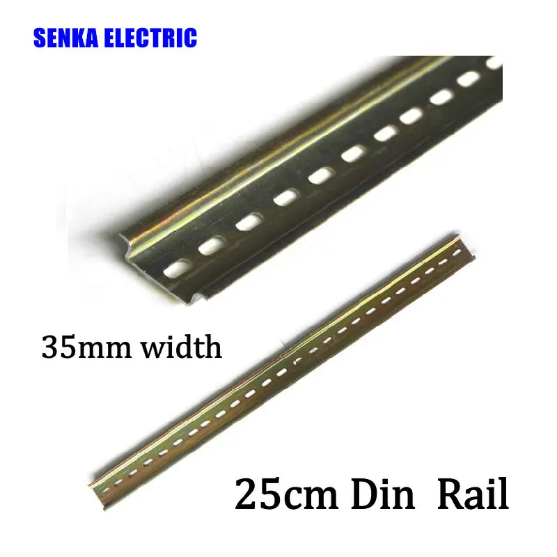 

10 Pcs 25cm Length Normal 35mm Width Din Rail for Switch Installing