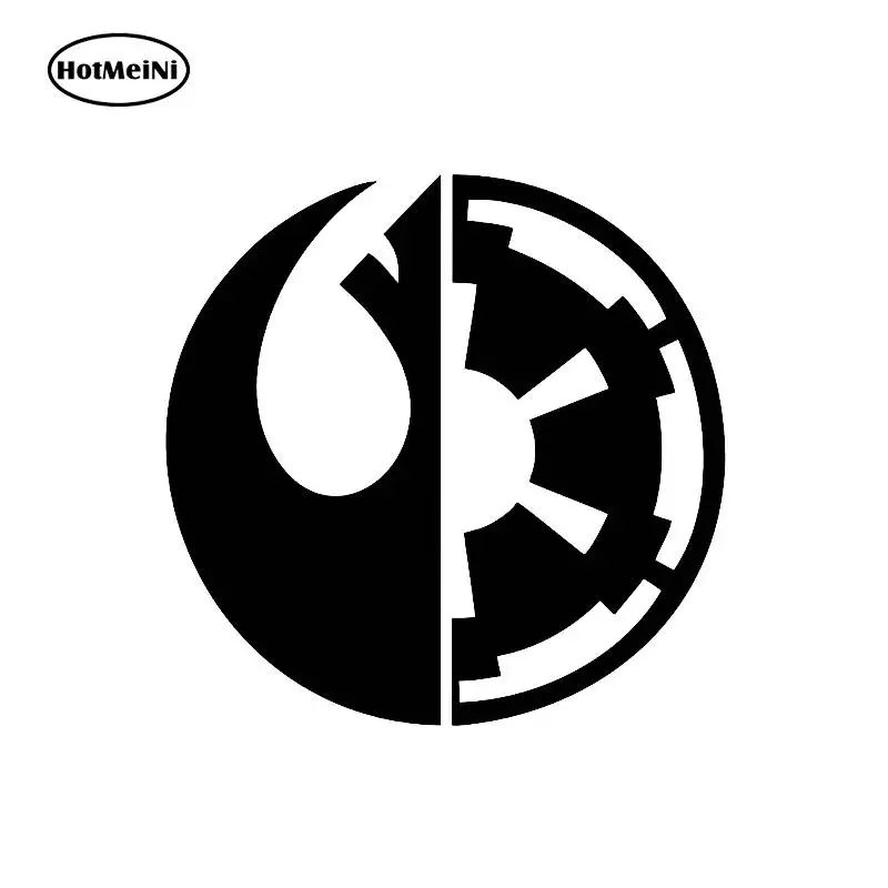 

HotMeiNi 13*13cm Star Wars Choose Wisely Sticker Decal Car Window Car Sticker Black/Sliver Oem Car Sticker