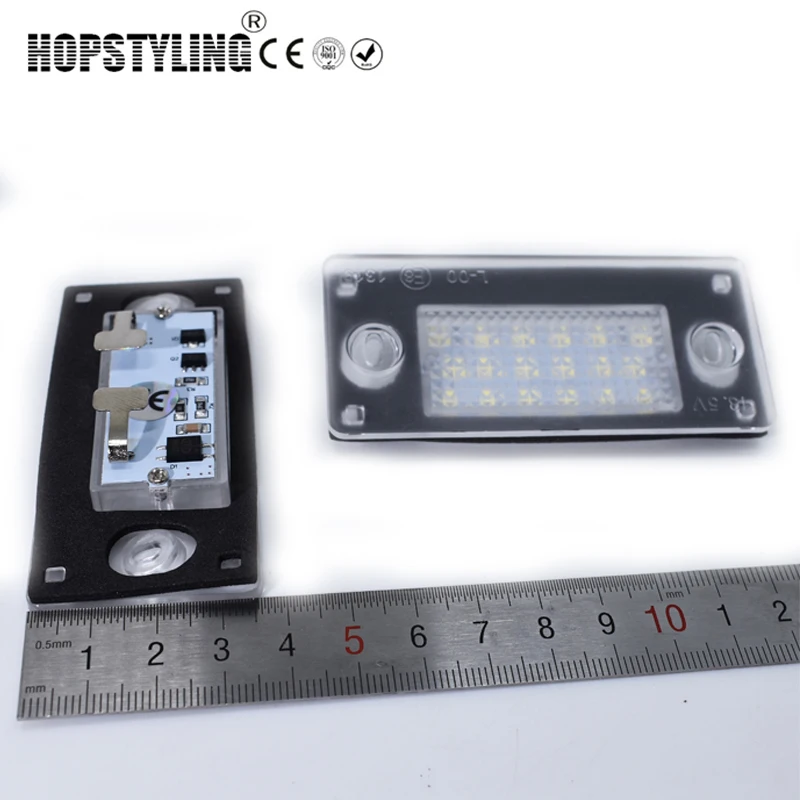 Hopstyling 2 шт./пара 18SMD светодиодный задний номерной знак светильник для Audi A4 S4 Avant RS4 B5 автомобильный аксессуар без кода ошибки