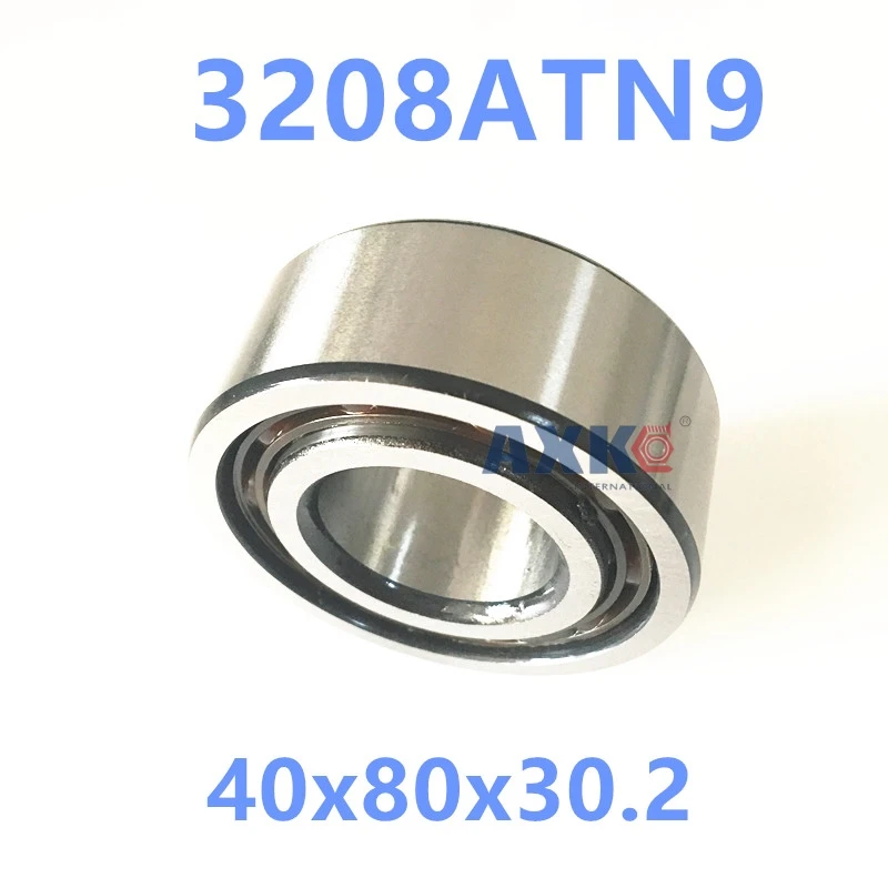 

1PCS 3208ATN9 3208 3208A 5208 40x80x30.2 3208-B-TVH 3056208 3208B Double Row Angular Contact Ball Bearings AXK Bearing