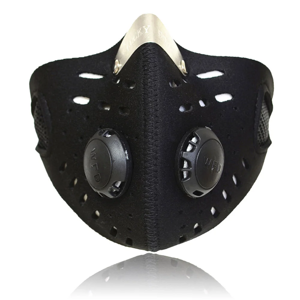 

Activated Carbon Anti-dust Endurance Training Mask Windproof Dustproof Face Mask for Cardio Workout Running Cycling Fitness MMA