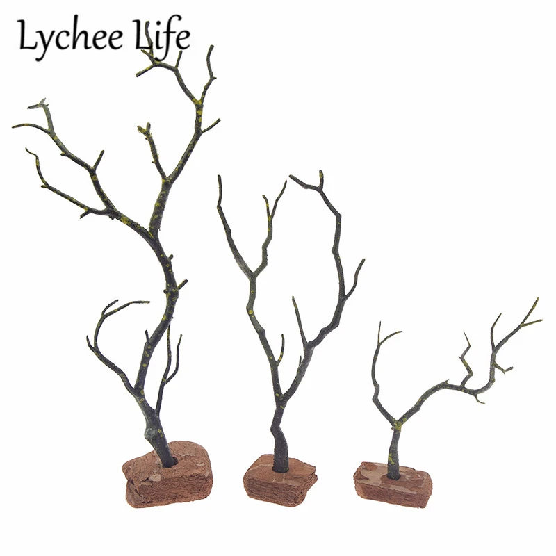 Simulated Tree Branches Model Plastic Garden Tree Home Decoration Craft