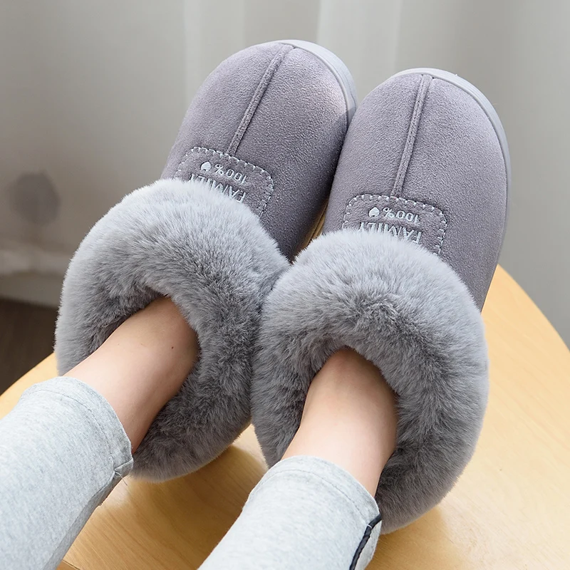 

Snow Boots Couples Pink Light Brown Unisex Boots Casual Flat Winter Warm with Fur Slip on Shoes for Women Comfortable Boots