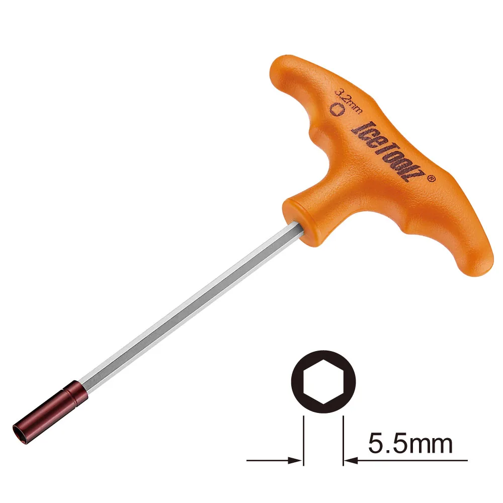 Велосипедные спицы IceToolz 12A7 12B7 12C7 инструмент для 3/16 дюймовых шестигранных сосков/3