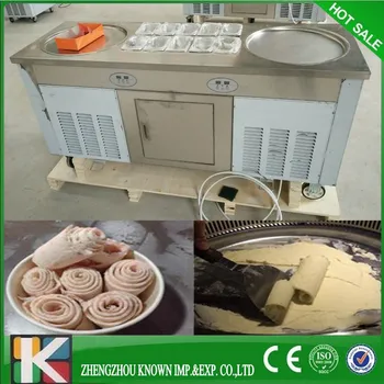 

stir fry ice cream machine/ fry ice cream machine(2+10)