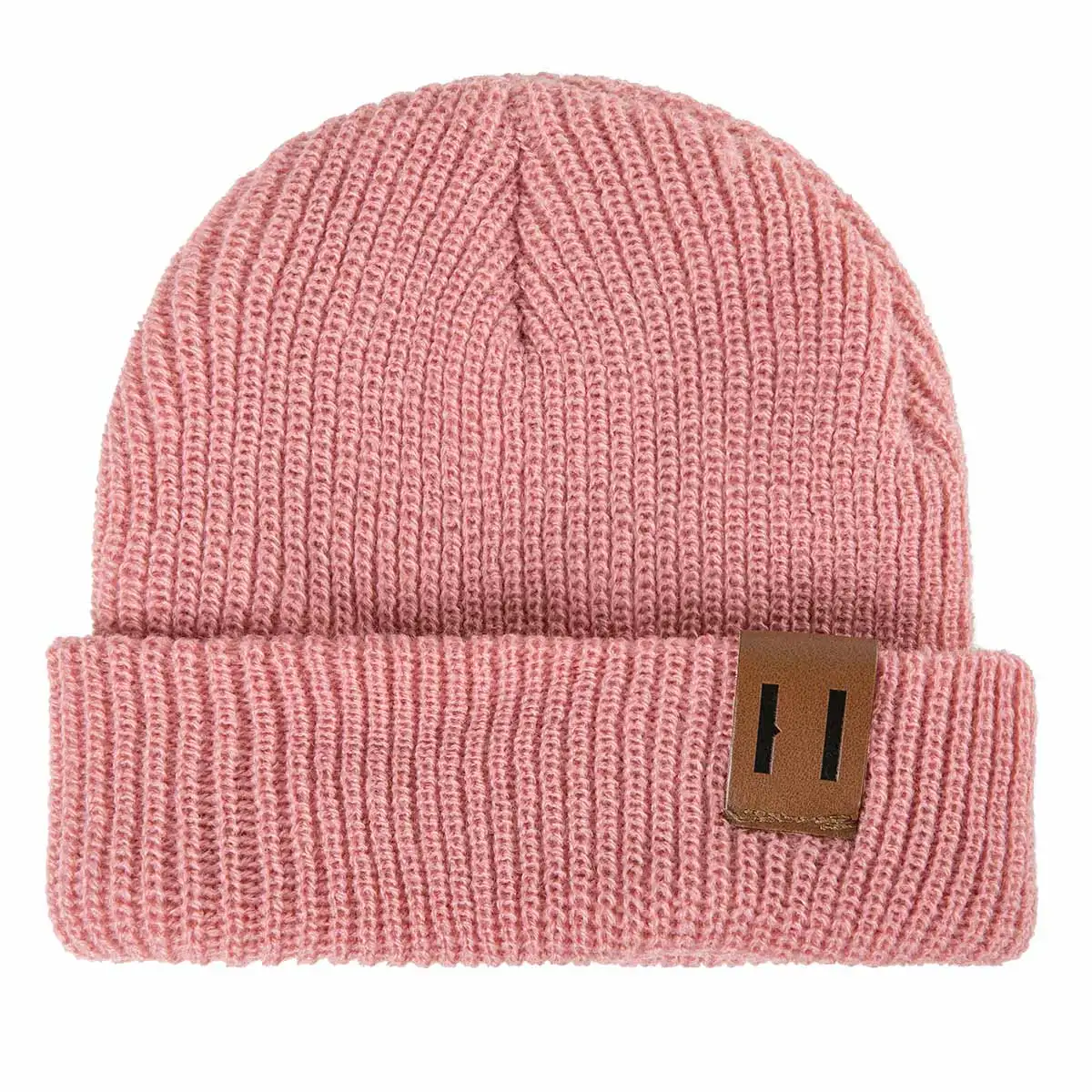 Новые модные детские зимние шапочки для мальчиков и девочек, вязаные хлопковые теплые детские шапки, однотонные милые шапки унисекс