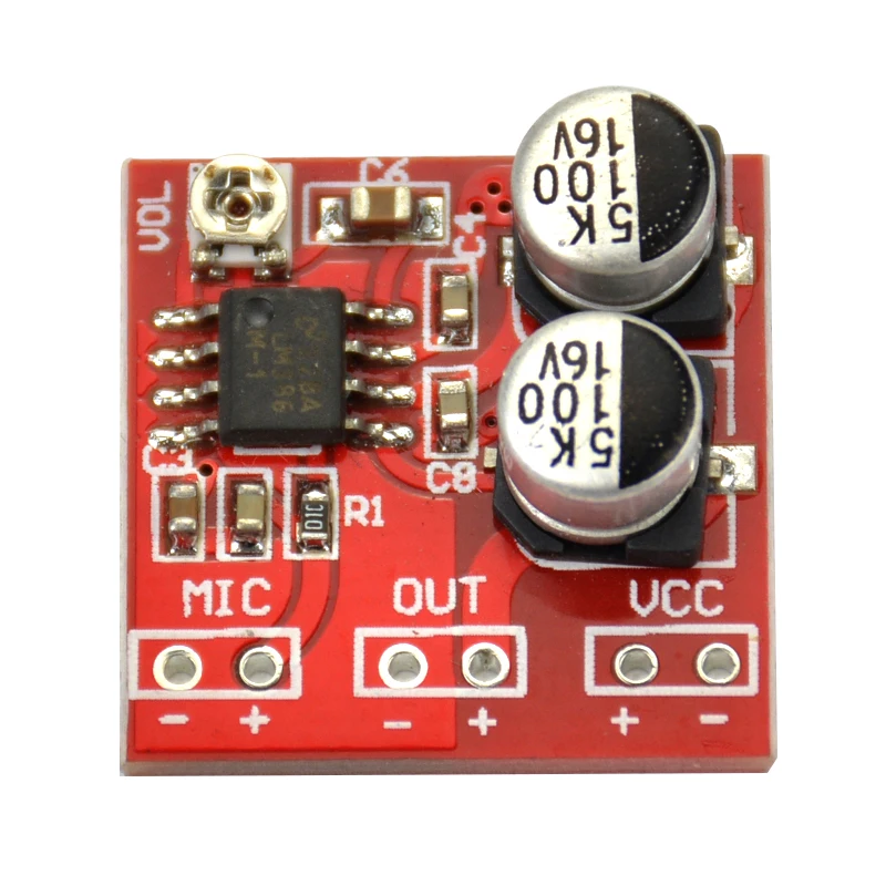 Электретный микрофон усилитель LM386 платы микрофонный усилитель|amplifier control|amplifier