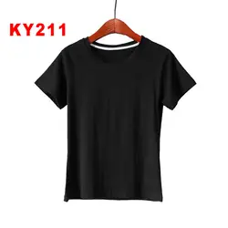DZ Женские Классические летние дышащие футболки с короткими рукавами для отдыха KY21
