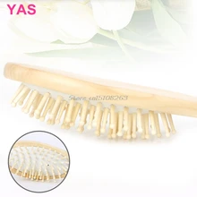 Деревянная бамбуковая щетка для волос, Кератиновый уход, массажер для спа-салона, деревянная Массажная Расческа# Y207E# Лидер продаж