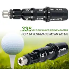 1Pcs Golf Shaft Adapter Aluminium Alloy Tip Adapter Sleeve Shaft fit Durable Accessory For Taylormade M3 M4 M5 M6 Driver Fairway