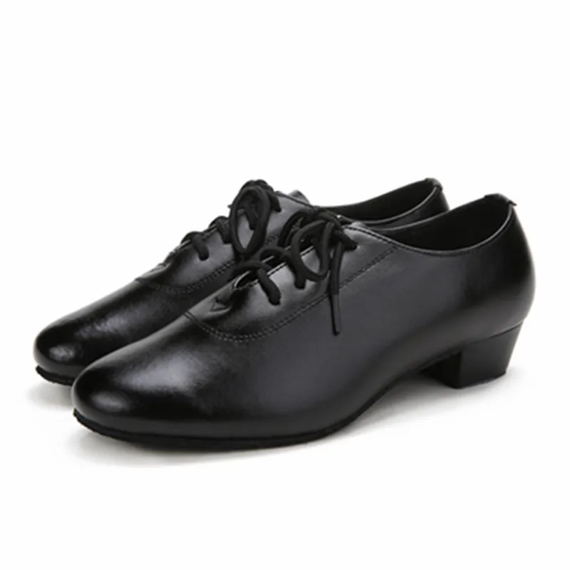 Черные матовые мужские, детские, для современных бальных танцев, танго, латинских танцев, обувь на каблуке 2,5 см, 3 см, 4 см, для женщин, мужчин, детей, мальчиков, танцевальная обувь WD259