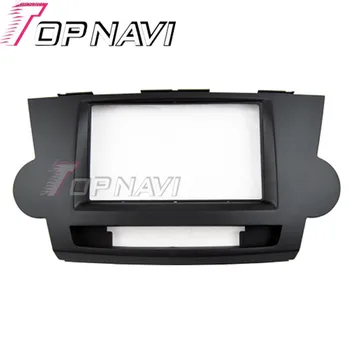 

Topnavi 2DIN Quality Car Radio Fascia for Toyota Highlander 2010 AutoStereo Interface Dash CD Trim Installation Kit