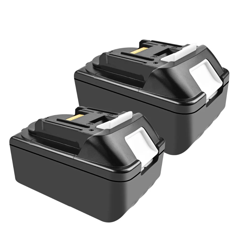

2X 4000mAh 18V Li-ion BL1830 Rechargeable Battery: Makita BL1815 BL1830 BL1840 LXT400 194204-5 194205-3 194309-1 194230-4