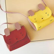 Детская сумка через плечо для девочек из искусственной кожи с кроликом мини для монет FA$3