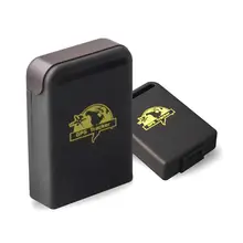TK102 GPS/GSM/GPRS Tracker Veicolo Auto Mini Dispositivo di Tracciamento + 2 Batteria di Allarme di Sicurezza Cani Anti- furto di Vendita Calda