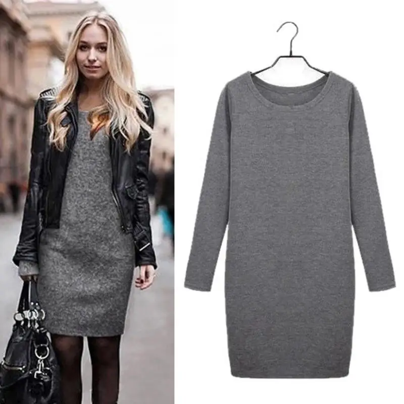 Купить Платье Женское Осень Зима