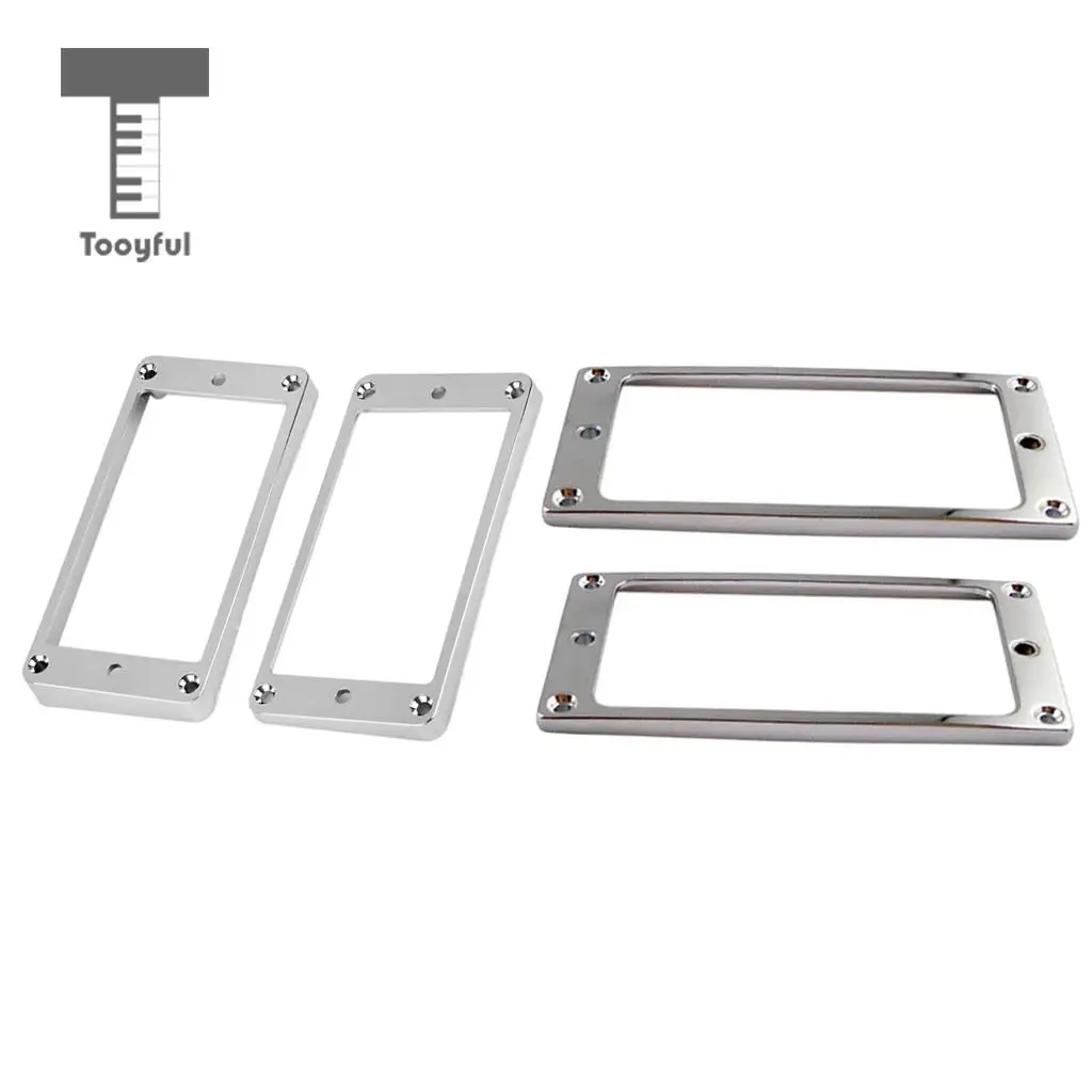 1 Set Electric Guitar Humbucker Pickup Frame Mounting Rings for LP Electric Guitar Parts