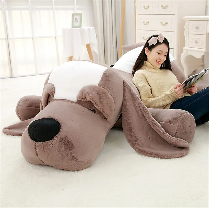 giant stuffed animals lying dog toy4