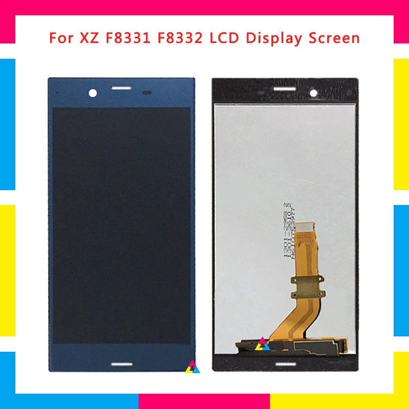 

5PCS LCD Display Screen With Touch Screen Digitizer Assembly For Sony Xperia XZ F8332 F8331 Replacement