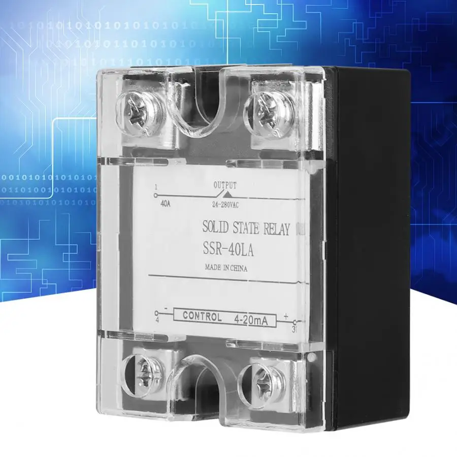 

Solid State Relay SSR-40LA 40A Solid State Relay Module for Industrial Automation Process bistable relay
