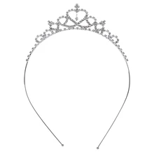 Корона Тиара повязка цветок девушка-в форме сердца