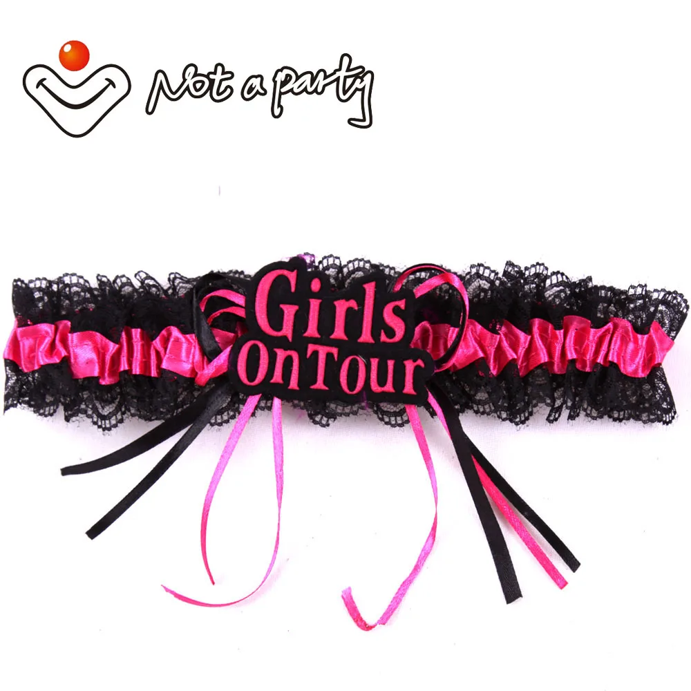 

50%off for 3pcs Bride to be Lace Garter Wedding Decorations Sexy Garter Bride Bridesmaid Bachelorette Party Favors and Gifts