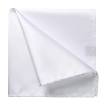 

Wedding Party Handkerchief Solid color Men Silk Pocket Square Hanky Wedding Party Handkerchief #B10