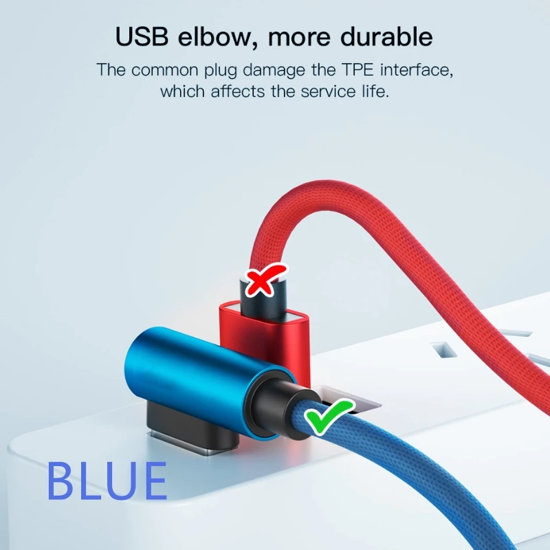 90 градусов USB Тип usb C Быстрая зарядка для Xiaomi mi A1 A2 7 PLUS 6X x 2 s samsung S8 Примечание 8 L