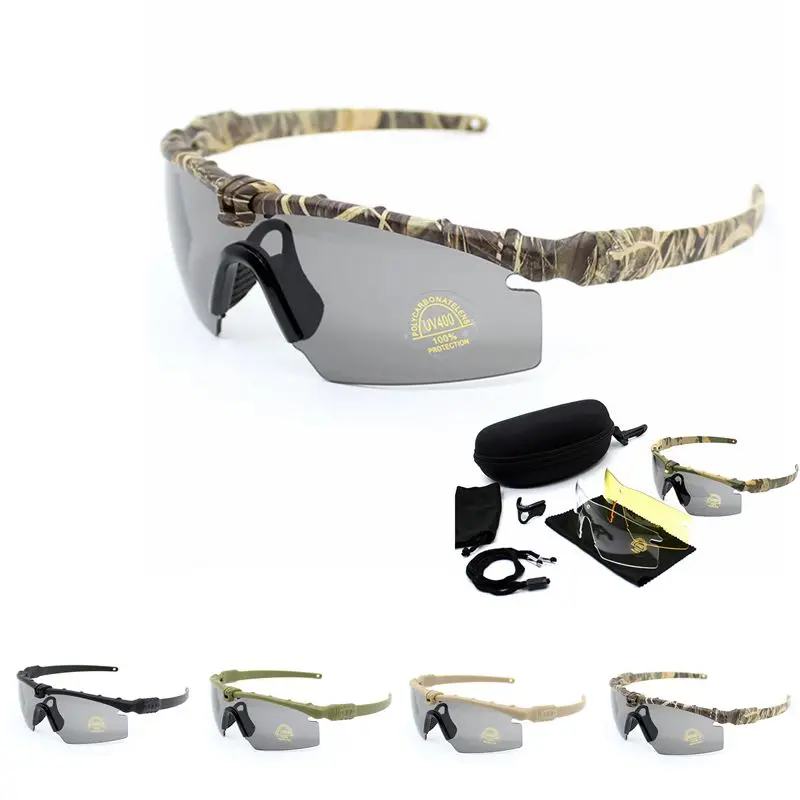 UV400 Protection Military Sunglasses Shooting Hunting Camping Outdoor Sunglasses Tactical