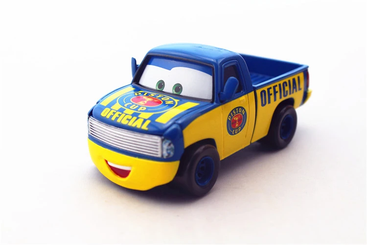 Pixar Cars 2 size free 1 55 League official cars piston cup blue