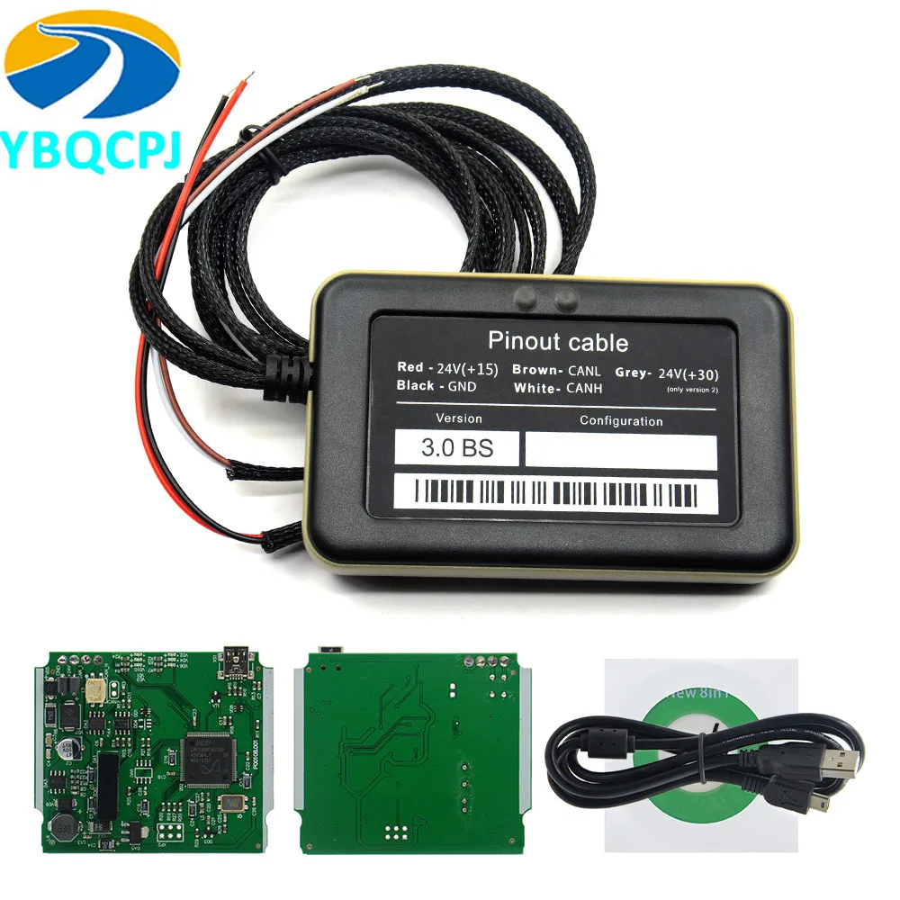 Кабель Pinout для Adblue 8 в 1 и 9 коробка эмуляции AdBlue грузовиков разных