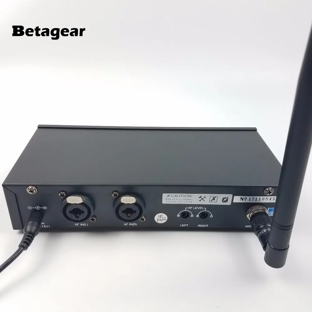 Betagear 300iemg2 G2 uhf передатчик в уши система мониторинга 5 приемник персональный монитор Беспроводной интервью гид система