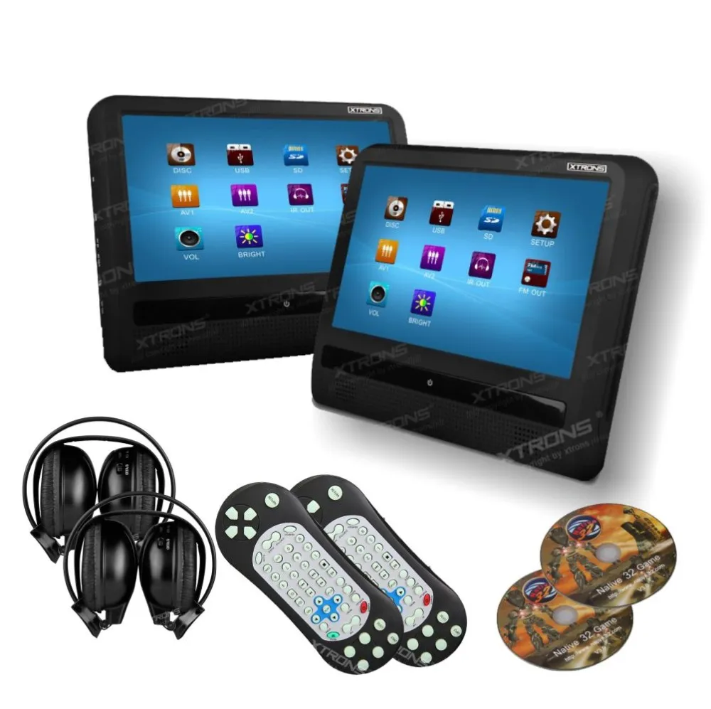 Discount 2 pcs 9" HD Digital TFT Touch Screen Ultra-thin Design Car Headrest DVD Player support sd/usb/+2 IR headphones 0 Discount 2 pcs 9" HD Digital TFT Touch Screen Ultra-thin Design Car Headrest DVD Player support sd/usb/+2 IR headphones 0