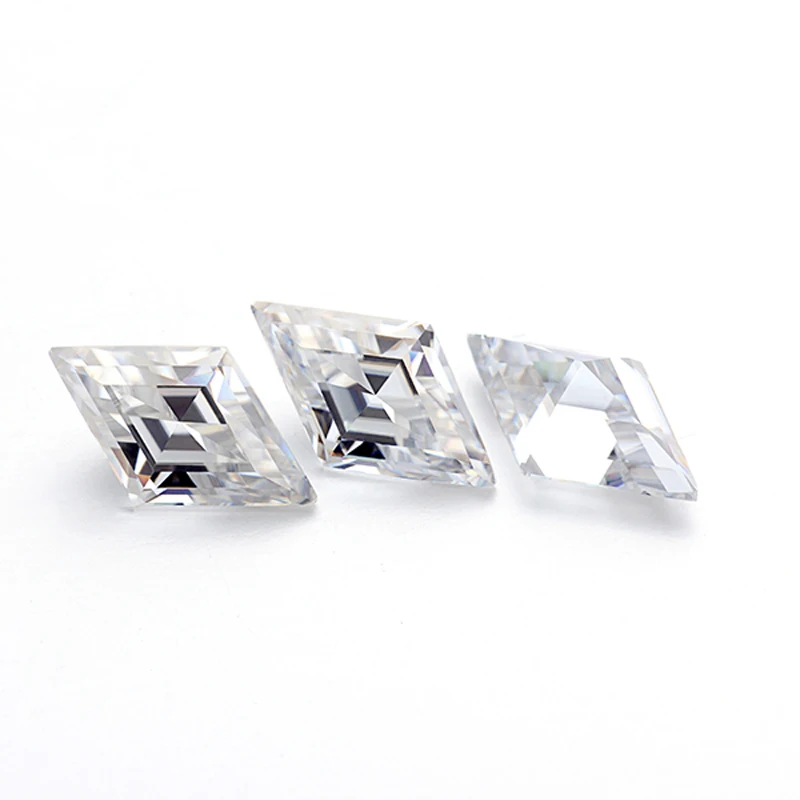 Forma de Pipa Moissanites por Quilate Bonito Branco Brilhante 10*6mm 2 High Quality Joias e Acessórios