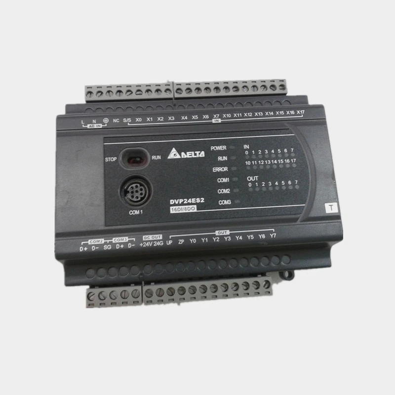

DVP24ES200R Delta PLC 100-240VAC 16DI 8DO relay output Standard Original Brand New