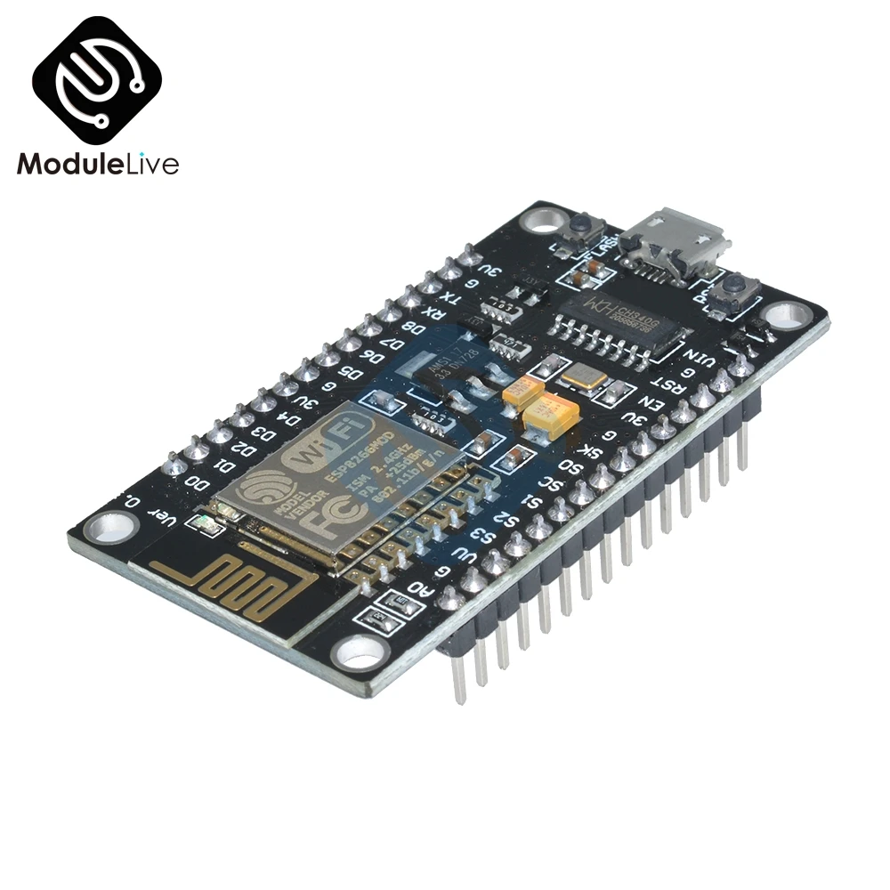 Placa de Desenvolvimento do Módulo sem Fio g Esp-12e Nodemcu Repalce Cp2102 Baseado Wi-fi Micro Usb 10 Pcs Esp8266 Ch340g Ch340