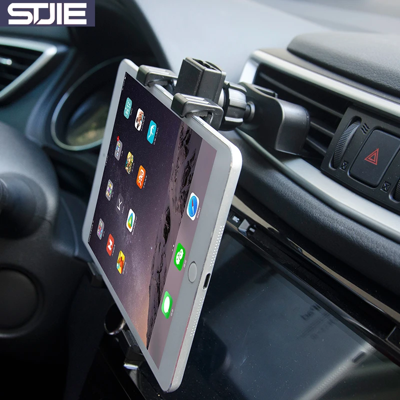 STJIE universal car phone holder car CD slot and air vent mobile stand for smartphone cellphone