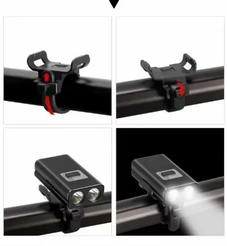 Запатентованный продукт! Яркий 2* T6 светодиодный 6 режимов USB Перезаряжаемый Фонарик миниатюрный фонарь для велосипеда велосипед фара