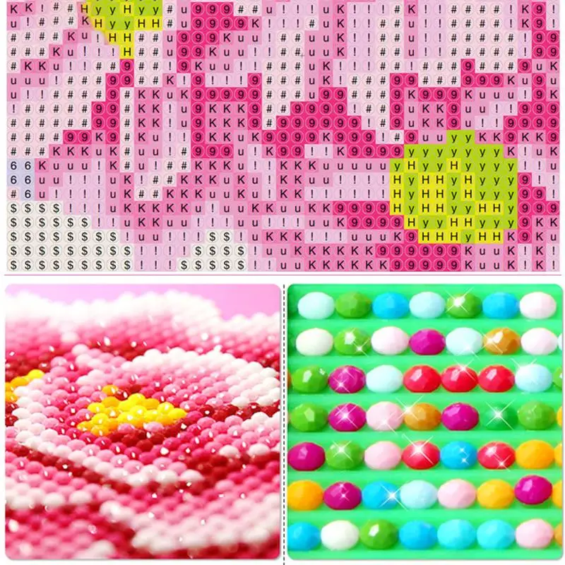 5D DIY Алмазная вышивка животных Павлин полная круглая Пейзаж Вышивка крестиком