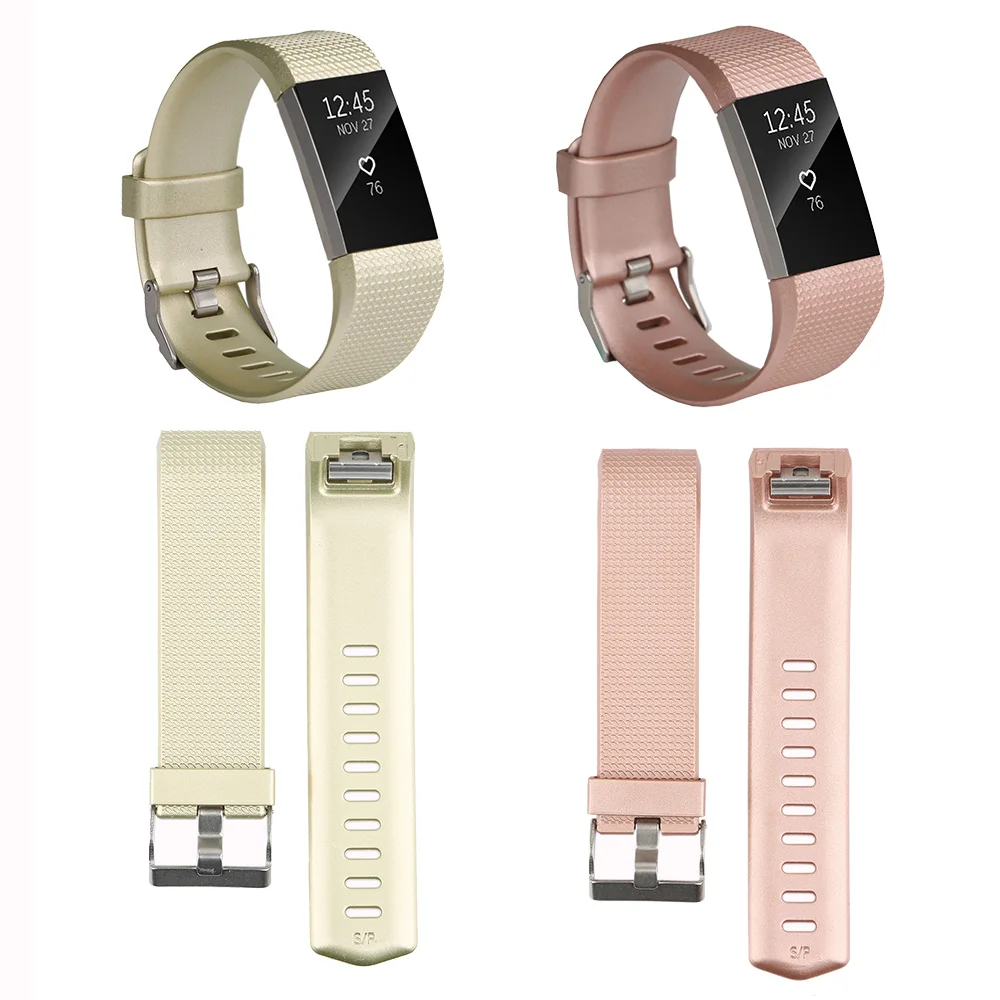 gold fitbit charge 2 band