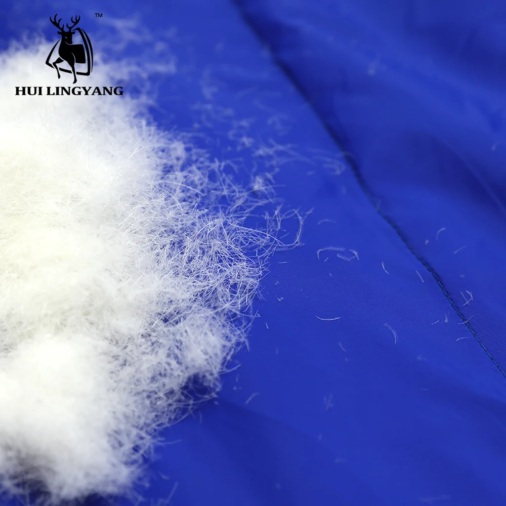 Сверхлегкий Кемпинг спальный Мумия белая утка вниз мешок взрослых Портативный