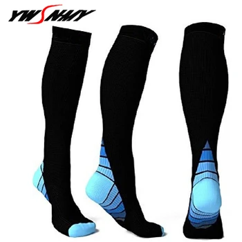 

Men and women Compression Socks High Quality Gradient Pressure Circulation Anti-Fatigu Knee High Orthopedic Support Stocking
