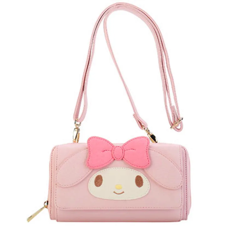 

Melody Handbag Girls Single Shoulder Slanting Multifunctional Mini Wallet Transverse Card Bag Multi-card Fashion Wallet