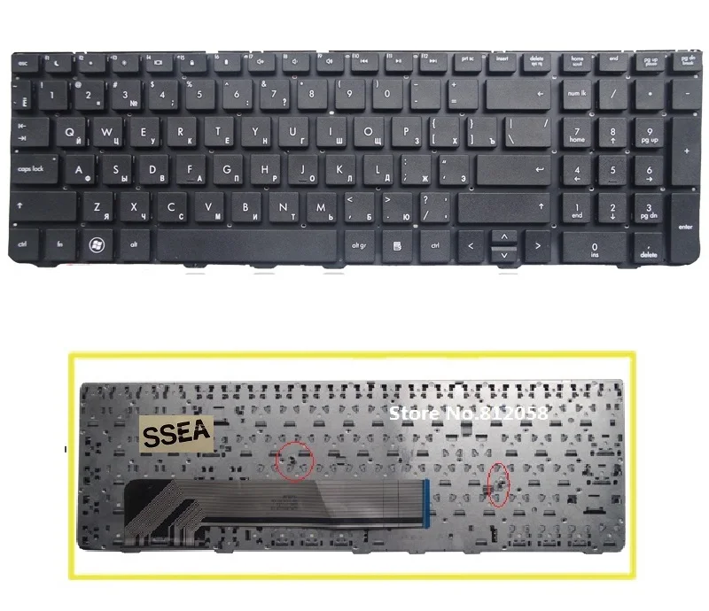 Русская клавиатура для ноутбука HP PROBOOK 4530 4530S 4730 4730S 4535S 4735s без рамки | Компьютеры и
