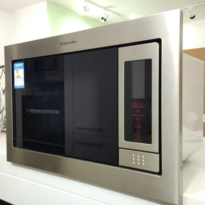 2549 25 no fingerprints embedded microwave oven panel light