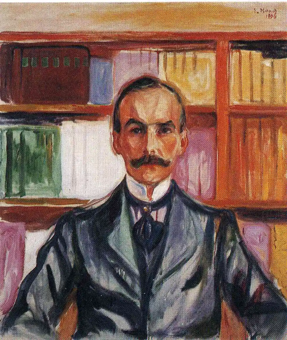 Картина маслом Размножение на льняном холсте harry-graf-kessler-1904 Edvard Munch 100% ручная