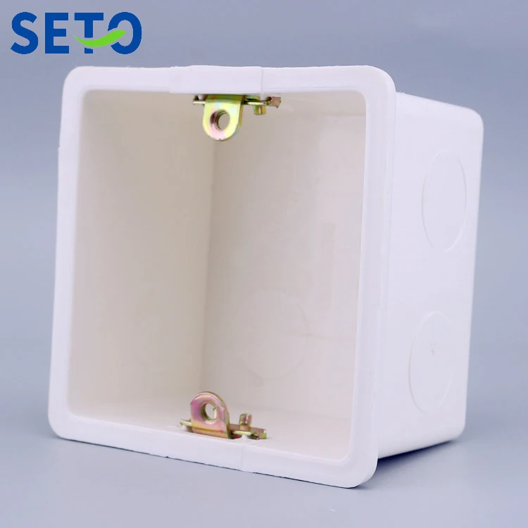 

SeTo 86 Type Concealed Installation Bottom Box Outlet Socket Wall Plate