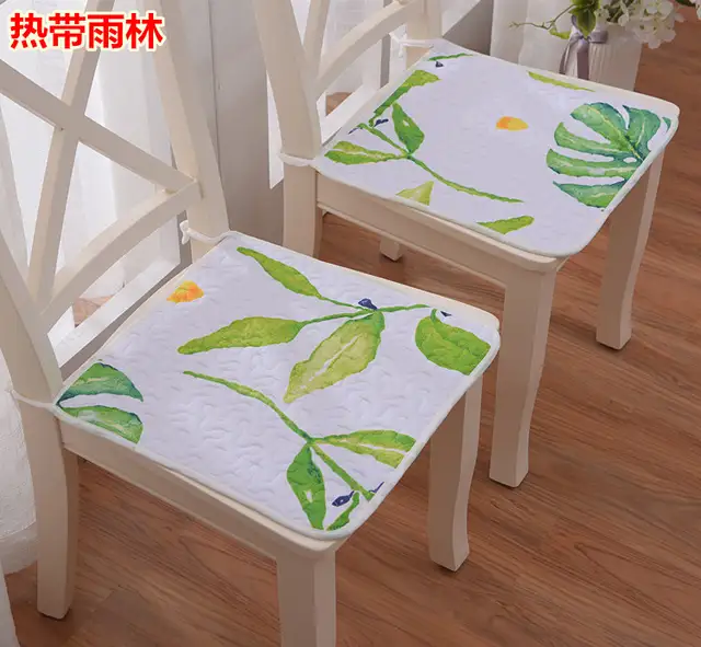 Square Seat Mat Kitchen Office Chair Cushions Modern Seat Pad Non
